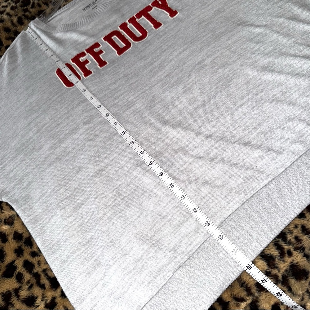 TORRID “Off Duty” Lightweight Oversized Lounge Sweatshirt size 1x GORGEOUS - Picture 13 of 16